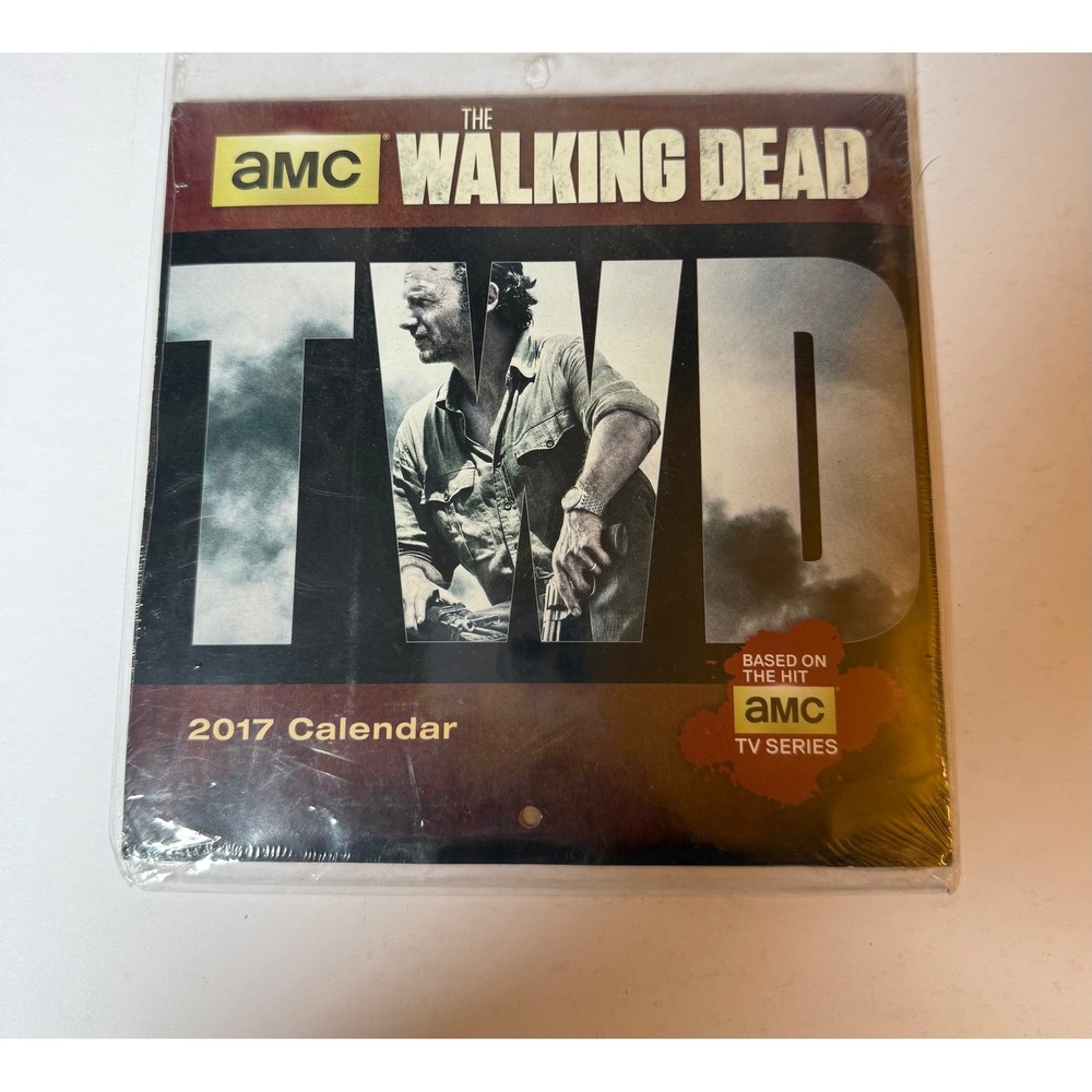 The Walking Dead AMC TV Series 2017 Calendar‎ New Sealed Mini 7" x 7"